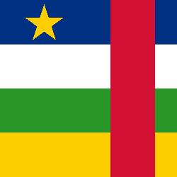 Bandera de Centro África