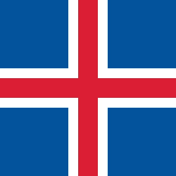 Bandera de Islandia