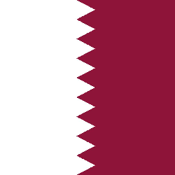 Bandera de Qatar