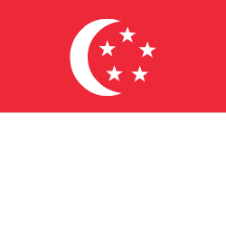 Bandera de Singapur