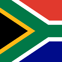 Bandera de Sudáfrica