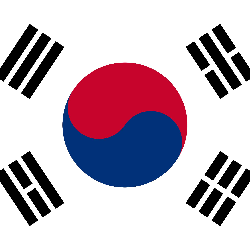 Bandera de Corea del Sur