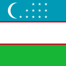 Bandera de Uzbekistán